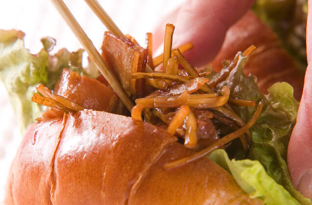 きんぴらサンドの作り方の手順3