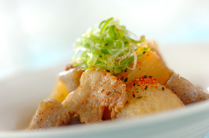 大根と豚肉のみそ煮込み