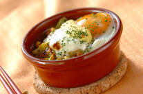 サワークリームの卵ココット