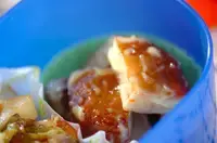 さつま揚げのからしマヨ和え