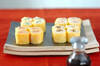 卵の細巻き寿司の作り方の手順