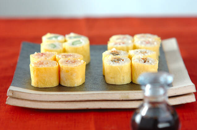 卵の細巻き寿司