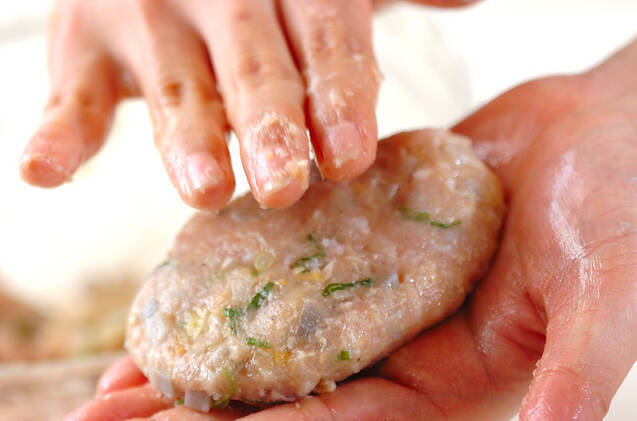 つくね団子の作り方の手順2