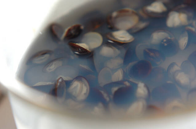 シジミのサッパリスープの作り方の手順3