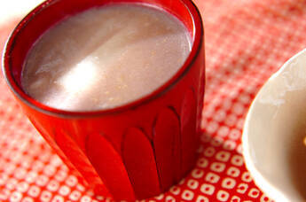 簡単甘酒ぜんざい