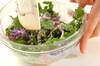 紫キャベツのサラダの作り方の手順4