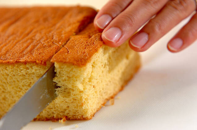 しっとり食感 カステラ パウンドケーキの型で簡単！ by近藤 瞳さんの作り方の手順8