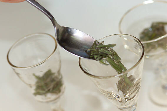 とろろじゅんさいの作り方の手順3