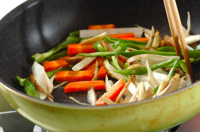 たっぷり根菜のきんぴらの作り方の手順5