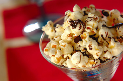 塩チョコポップコーン