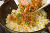 エビチャーハンの作り方の手順4