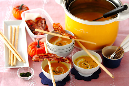 カボチャのポタージュスープ