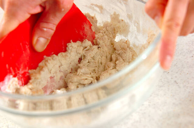 菜の花香る春色パンの作り方の手順4