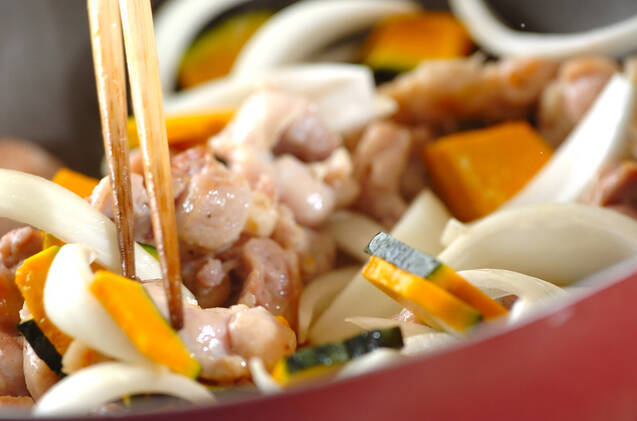 鶏肉のピーナッツみそ炒めの作り方の手順7