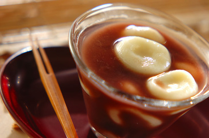 豆乳白玉の冷やししるこ