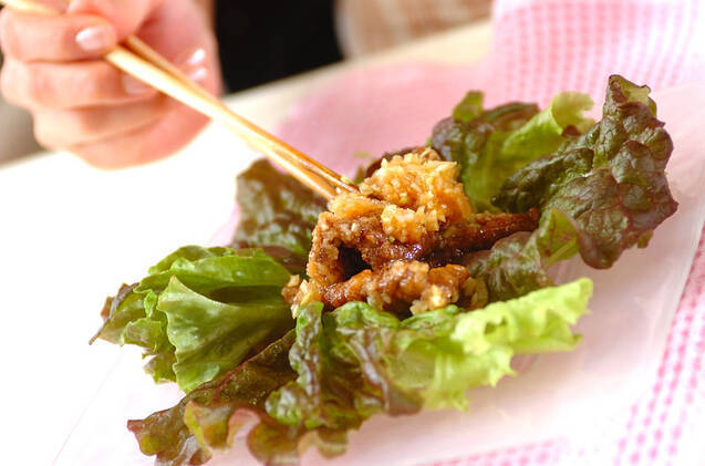 レバーの竜田揚げの作り方の手順7