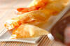 エビのチーズ焼き春巻きの作り方の手順