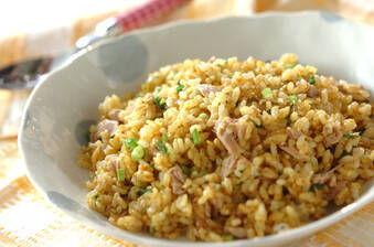 ツナカレーチャーハン