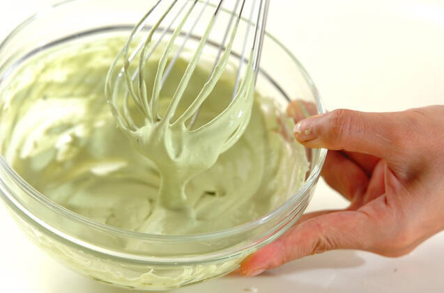 抹茶ココアホットティーの作り方の手順1