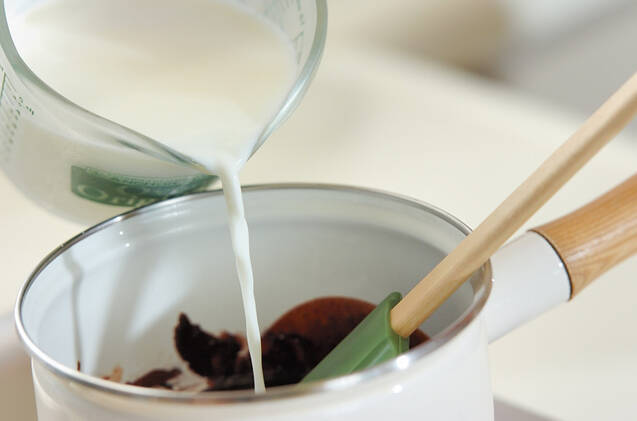 抹茶ココアホットティーの作り方の手順3