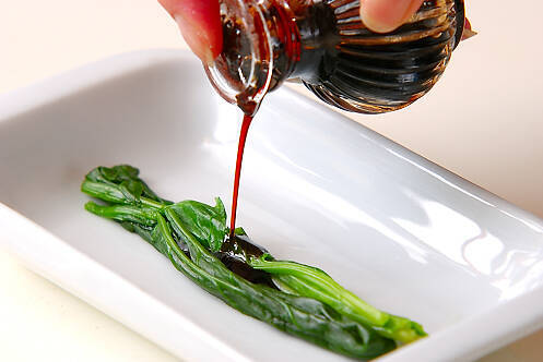 ほうれん草入り卵ロールの作り方の手順1