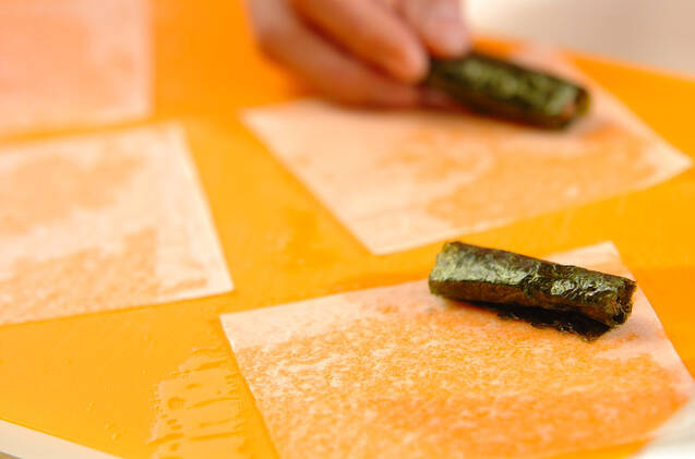 パリパリ明太子の作り方の手順3