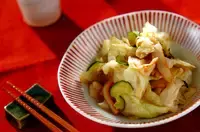 キャベツの酢の物