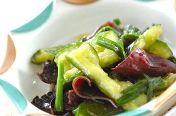 キュウリの中華和え