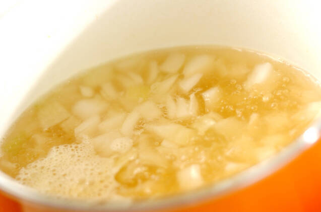 ジャガイモ団子のスープの作り方の手順4