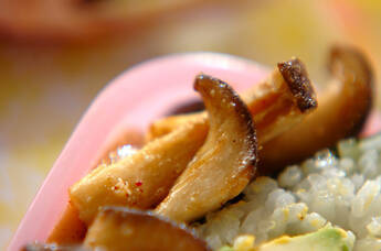 エリンギのクミン炒め