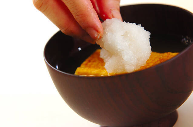 だし巻き卵のおろしスープの作り方の手順8