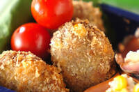 コーンメンチカツ