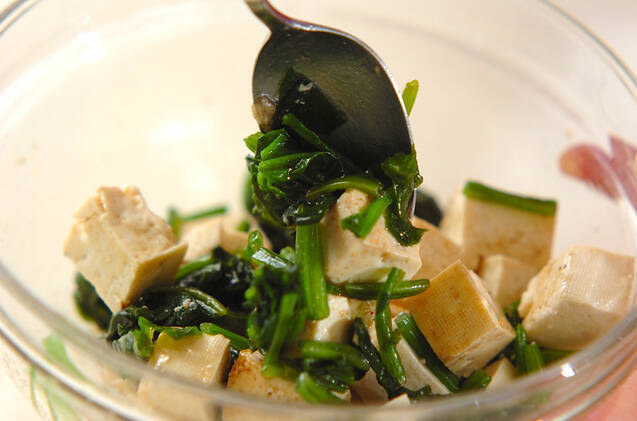 豆腐のおかか和えの作り方の手順3