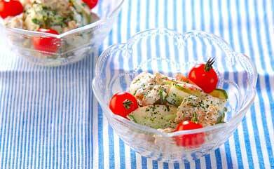 鶏の唐揚げサラダ