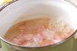 白菜と里芋のみそ汁の作り方4