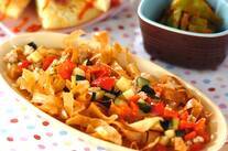 ズッキーニのパリパリあんかけ