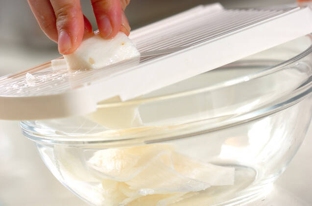 長芋のおかか和えの作り方の手順1