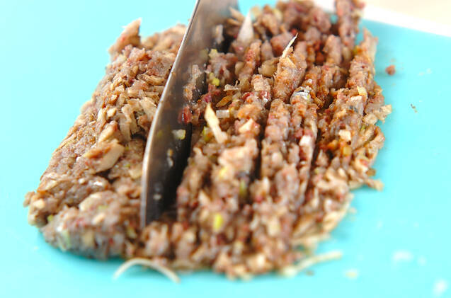 揚げ出しつみれの作り方の手順2