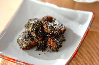 イワシのサッパリ煮ゴマ衣