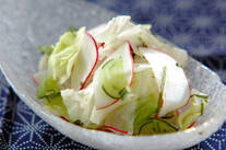 キャベツのもみ漬け