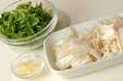 エノキと豆苗の炒め汁の作り方の手順3