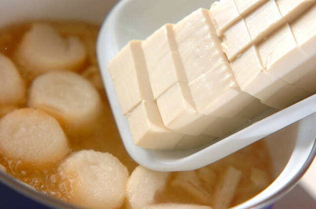 豆腐のみそ汁の作り方の手順4