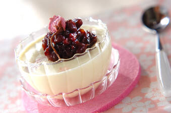 桜のパンナコッタ