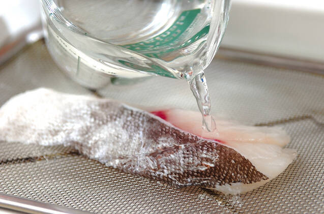 タラとシメジの蒸し煮の作り方の手順1