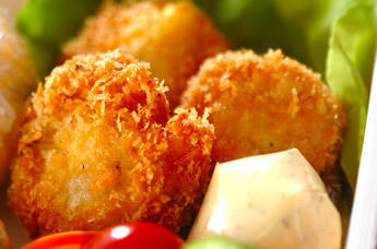 ホタテのフライ