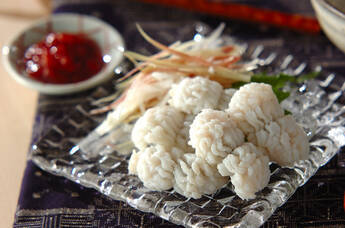 京のおばんざい 涼を呼ぶ ハモの落とし