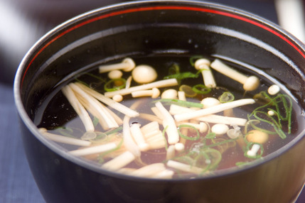 鶏ささ身のお吸い物