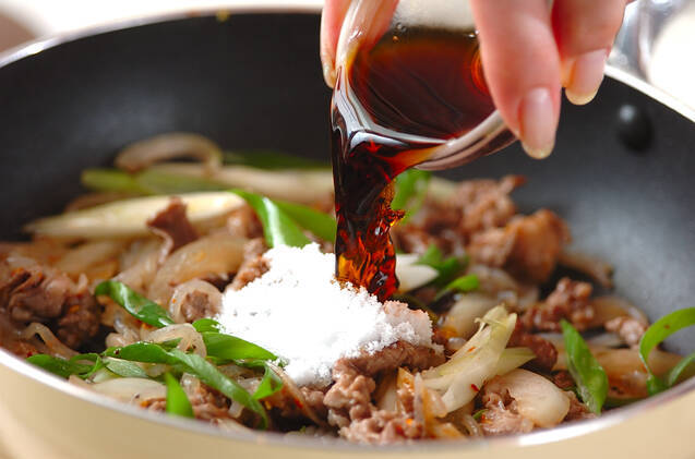 和風卵とじサンドイッチの作り方の手順2