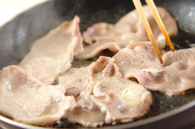 豚肉のみそ照り焼き丼の作り方の手順4