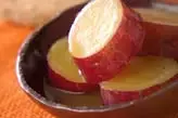 サツマイモのオレンジ煮